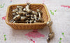Accessories - 20 Pcs Antique Bronze Dog Bone Pet Ornament Charms 7x14mm A1198