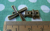 Accessories - 20 Pcs Antique Bronze Windmill Charms Pendants  16x27mm A1431