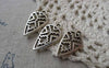 Accessories - 20 Pcs Antique Silver Filigree Abstract Arrow Symbol Connectors Charms 13x21mm A6694