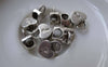 Accessories - 20 Pcs Antique Silver Heart Lock Large Hole Beads 10x13mm A7561