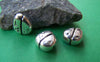 Accessories - 20 Pcs Antique Silver Irregular Beads  9x10mm A1033
