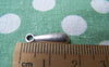 Accessories - 20 Pcs Antique Silver Long Tear Drop Teardrop Charms 5x16mm A971