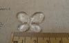 Accessories - 20 Pcs Of Acrylic Faceted Butterfly Beads 21x30mm A7457