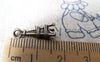 Accessories - 20 Pcs Of Antique Bronze 3D Eiffel Tower Charms 6x17mm A1653