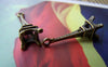 Accessories - 20 Pcs Of Antique Bronze 3D Eiffel Tower Charms 8x23mm A385