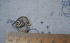 Accessories - 20 Pcs Of Antique Bronze Angel Heart Charms 17x18mm A4835