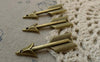 Accessories - 20 Pcs Of Antique Bronze Arrow Connector Charms 11x39mm A6243