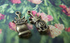 Accessories - 20 Pcs Of Antique Bronze Bead Queen Charms 9x16mm A721