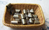 Accessories - 20 Pcs Of Antique Bronze Bow Tie Knot Connector 7x12mm A1633