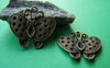 Accessories - 20 Pcs Of Antique Bronze Butterfly Charms 22x25mm A3425