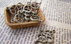 Accessories - 20 Pcs Of Antique Bronze Chinese Knot Connector Charms 18x27mm A338