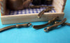 Accessories - 20 Pcs Of Antique Bronze Dinner Knife Charms 4x25mm A1495