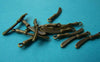Accessories - 20 Pcs Of Antique Bronze Dinner Knife Charms 4x25mm A1495