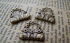 Accessories - 20 Pcs Of Antique Bronze Handbag Charms 16.5x16.5mm A1405