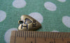 Accessories - 20 Pcs Of Antique Bronze Heart Charms 13x14mm A517