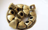 Accessories - 20 Pcs Of Antique Bronze Heart  Spacer Beads Charms 8x8.5mm A5227
