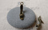 Accessories - 20 Pcs Of Antique Bronze High Heel Shoes Charms 4x22mm A7244