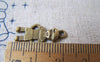 Accessories - 20 Pcs Of Antique Bronze Lovely Boy Charms 11x22mm A4390