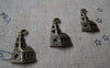 Accessories - 20 Pcs Of Antique Bronze Lovely Church Building Charms 14x22mm A1656