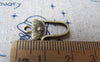 Accessories - 20 Pcs Of Antique Bronze Lovely Handbag Charms  11x19mm A1497