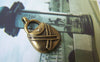 Accessories - 20 Pcs Of Antique Bronze Lovely Handbag Charms 14x21mm A4693