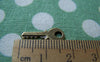 Accessories - 20 Pcs Of Antique Bronze Lovely Key Charms 7x18mm A167