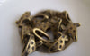 Accessories - 20 Pcs Of Antique Bronze Lovely Panties Underwear Charms 7x14mm A1916