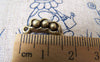 Accessories - 20 Pcs Of Antique Bronze Lovely Pea Pod Charms Pendants 7x16mm A354