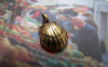 Accessories - 20 Pcs Of Antique Bronze Lovely Sea Shell Scallp Charms 10x11mm A2167