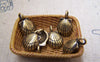 Accessories - 20 Pcs Of Antique Bronze Lovely Sea Shell Scallp Charms 10x11mm A2167