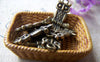 Accessories - 20 Pcs Of Antique Bronze Owl Charms Double Sided 13x20mm A109