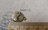 Accessories - 20 Pcs Of Antique Bronze Pinky Swear Charms Double Sided 14.5mm  A6893