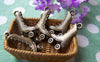 Accessories - 20 Pcs Of Antique Bronze Skating Shoes Charms 11x20mm A3285