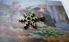 Accessories - 20 Pcs Of Antique Bronze Snowflake Charms 15x21mm A5599