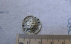 Accessories - 20 Pcs Of Antique Bronze Textured Irregular Connectors  20mm A7601