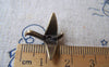 Accessories - 20 Pcs Of Antique Bronze Thousand Origami Cranes Paper Crane Beads 15x20mm A2369