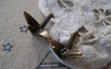 Accessories - 20 Pcs Of Antique Bronze Thousand Origami Cranes Paper Crane Beads 15x20mm A2369