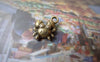 Accessories - 20 Pcs Of Antique Bronze Tiny Crabs Charms Double Sided 10mm A7307
