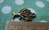 Accessories - 20 Pcs Of Antique Bronze Tree Charms 16x20mm A458