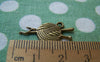 Accessories - 20 Pcs Of Antique Bronze Yarn Ball With Knitting Needles Charms 11x25mm A1449