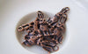 Accessories - 20 Pcs Of Antique Copper Lovely Hare Rabbit Charms 10x23mm A2452