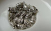 Accessories - 20 Pcs Of Antique Silver 3D Buddha Head Charms  Double Sided 8x16mm  A6433
