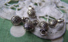 Accessories - 20 Pcs Of Antique Silver 3D Pineapple Charms 7x14mm A1077