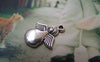 Accessories - 20 Pcs Of Antique Silver Angel Charms 13x15mm A3110