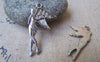 Accessories - 20 Pcs Of Antique Silver Angel Fairy Charms 15x30mm A1539