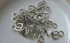 Accessories - 20 Pcs Of Antique Silver Curved Bracelet Connector Charms 10x34mm A6519