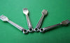 Accessories - 20 Pcs Of Antique Silver Dinner Fork Charms 4.5x25mm A857