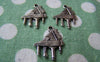 Accessories - 20 Pcs Of Antique Silver Grand Piano Charms 15x17mm A1672
