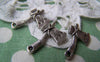 Accessories - 20 Pcs Of Antique Silver Hatchet Axe Charms 13x22mm A863