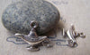 Accessories - 20 Pcs Of Antique Silver Lamp Of Aladdin Charms 18x22mm A2972
